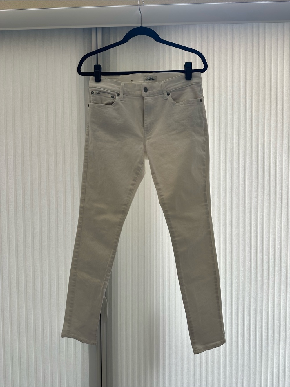 Ralph Lauren Skinny Jeans in Off-White